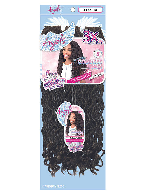 Motown Tress Angels Braid Collection 3X Feather Lite Pre-Looped GODDES ...