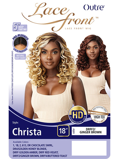Outre HD Transparent Lace Front Wig - CHRISTA