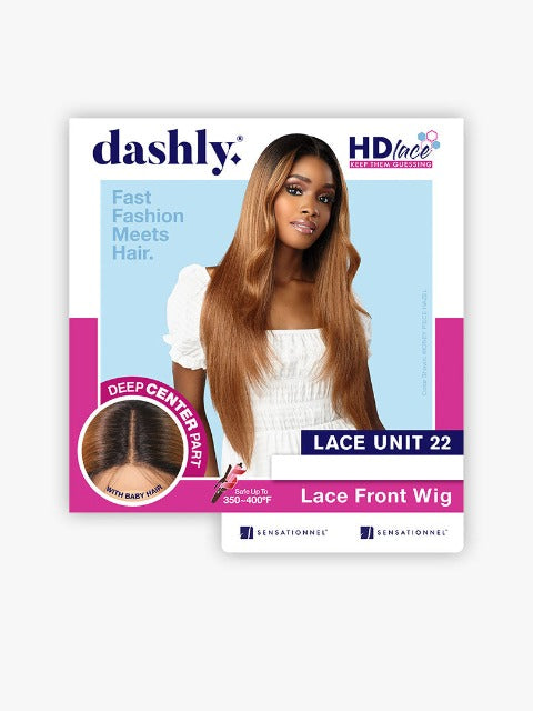 Sensationnel Dashly Deep Center Part Lace Front Wig - UNIT 22