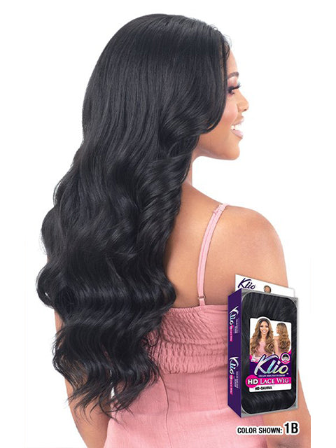 Model Model Heat Resistant Fiber Klio HD Lace Front Wig DAVINA