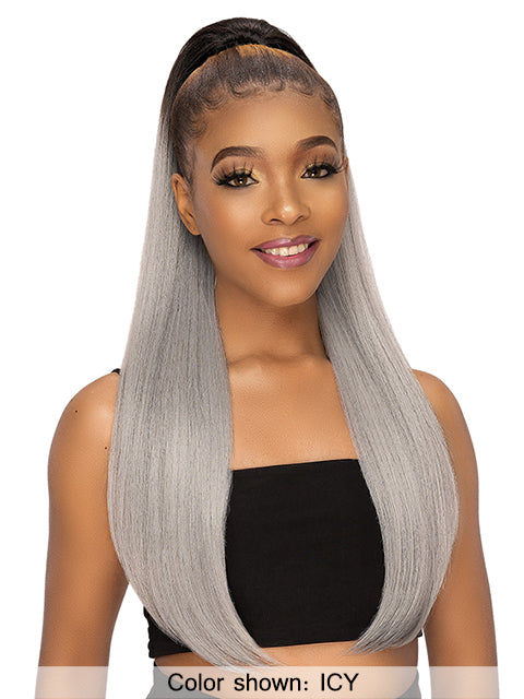 Janet Collection Remy Illusion Ponytail - DIAMOND *SALE
