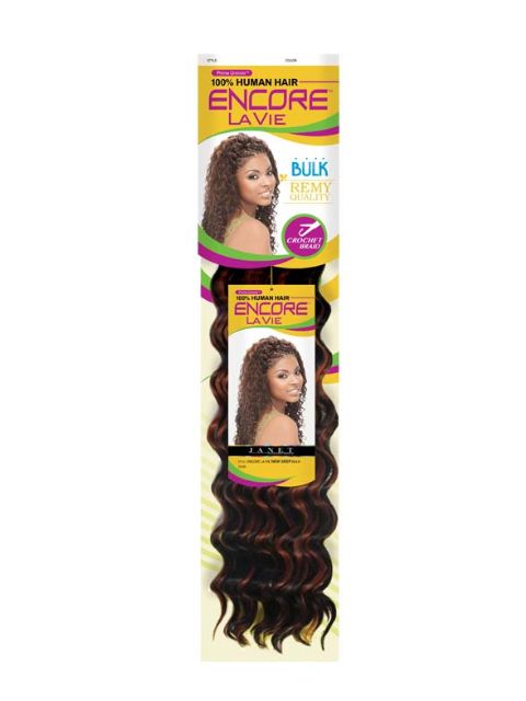 Janet Collection 100% Human Hair Encore Lavie NEW DEEP Bulk