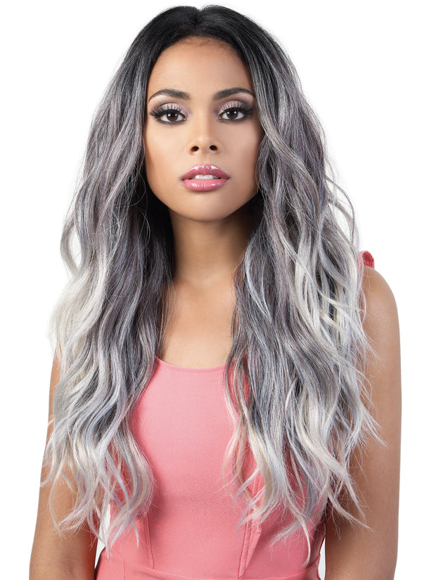 Motown Tress Human Hair Blend 360 Lace Wig - HB360L.ZIA