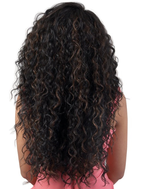 Motown Tress Human Hair Blend 360 Lace Wig - HB360L.MEG