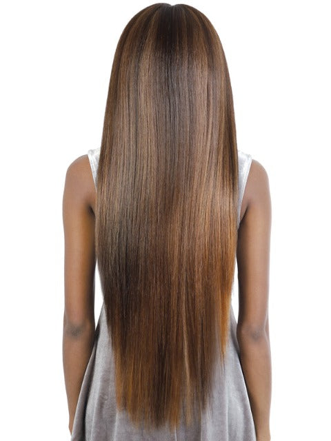 Motown Tress Premium Human Hair Blend Glam Touch Lace Wig - HBL.FREE32