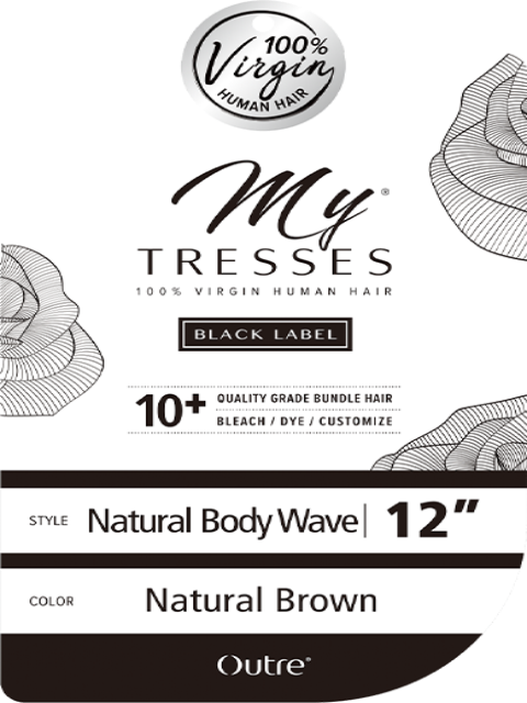 Outre MyTresses Black Label Human Hair Weave - NATURAL BODY WAVE