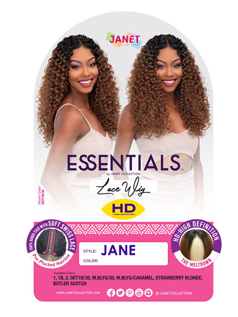 Janet Collection Essentials HD Lace Front Wig JANE Hair Stop