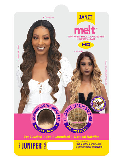 Janet Collection Melt 13x6 Frontal Part Lace Wig - JUNIPER