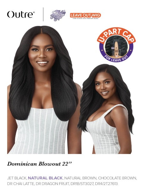 Outre Big Beautiful Hair Leave Out Wig DOMINICAN BLOWOUT 22