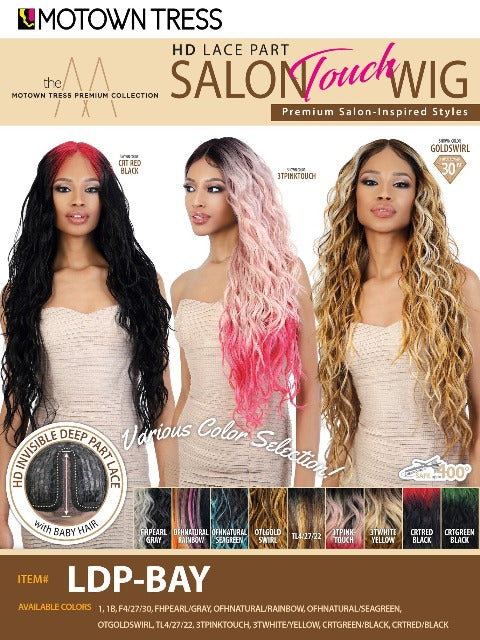 Motown Tress Salon Touch HD Lace Part Wig - LDP-BAY