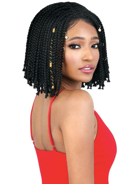 Motown Tress Slayable and Spinable Braided Lace Front Wig - LDP-BOX 10