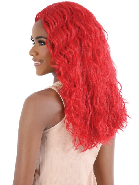 Beshe Heat Resistant Lady Lace Slay and Style Deep Part Lace Wig - LLDP-SHINE