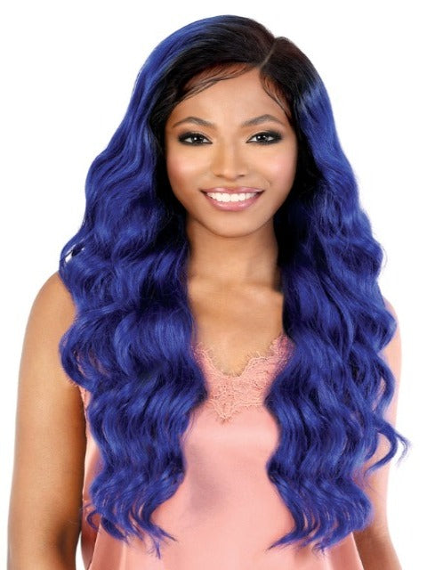 Motown Tress Premium Synthetic 13x7 HD Invisible Fake Scalp Lace Wig - LS137.AUDI