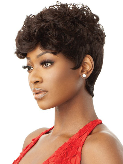 Outre Fab N Fly Unprocessed Human Hair Full Wig - LYRA