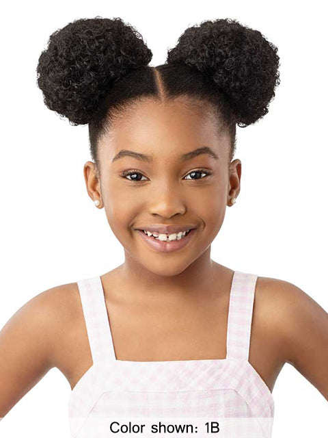 Outre Lil Looks Premium Synthetic Drawstring Ponytail - MINI DUO PUFFS