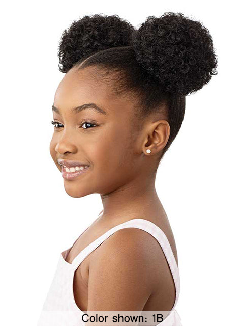 Outre Lil Looks Premium Synthetic Drawstring Ponytail - MINI DUO PUFFS