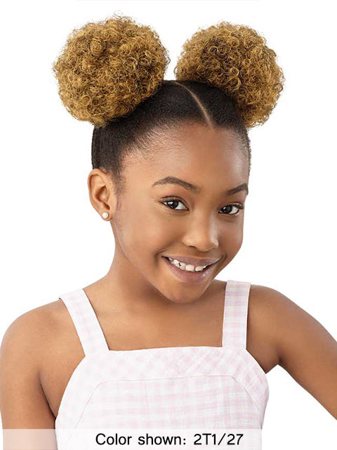 Outre Lil Looks Premium Synthetic Drawstring Ponytail - MINI DUO PUFFS