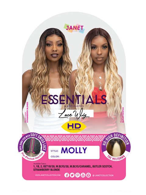 Janet Collection Essentials HD Lace Front Wig - MOLLY *BFCM