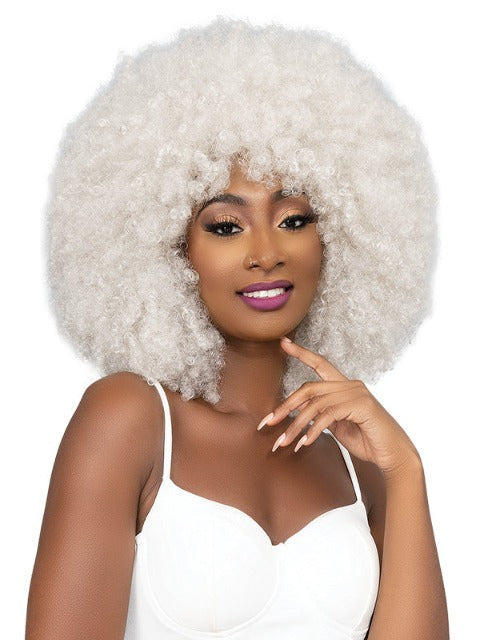 Janet Collection Premium Synthetic Natural Curly Wig - AFRO BADU