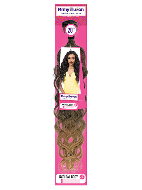 Janet Collection Remy Illusion NATURAL BODY Weave 20"