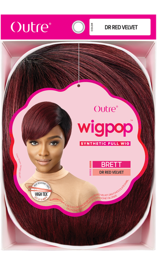 Outre Wigpop Premium Synthetic Full Wig - BRETT