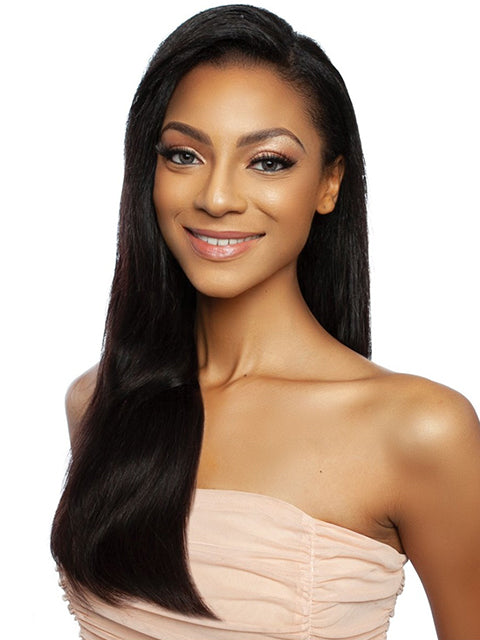 Mane Concept Pristine Human Hair STRAIGHT Clip In Hair 7pc