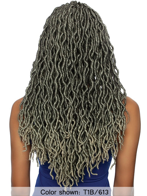 Mane Concept HD Inspire Braid Lace Front Wig - RCHB201 WAVY FAUX LOCS 26