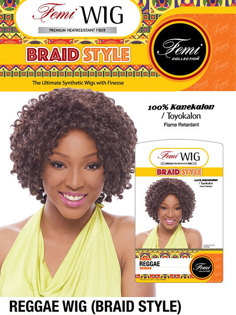 Femi Collection Premium Synthetic Braid Style Wig- REGGAE *SALE