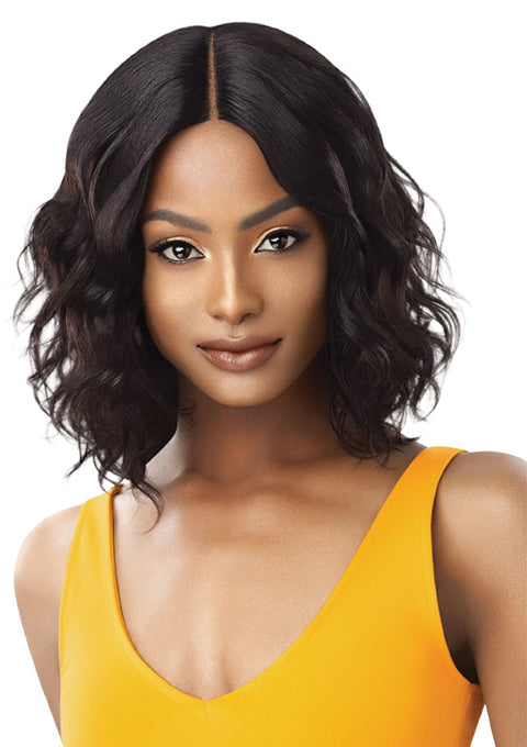 Outre 100% Human Hair Daily Lace Part Wig - CURLY