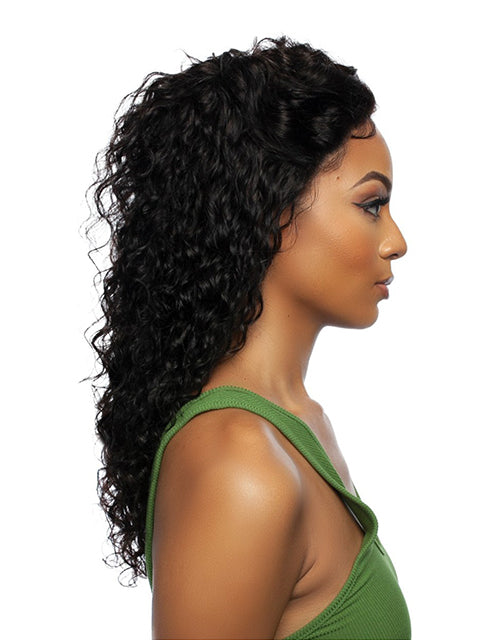 Mane Concept 100% Unprocessed Human Hair Trill 13x4 HD Lace Wig - TRE2161 DEEP WAVE 20