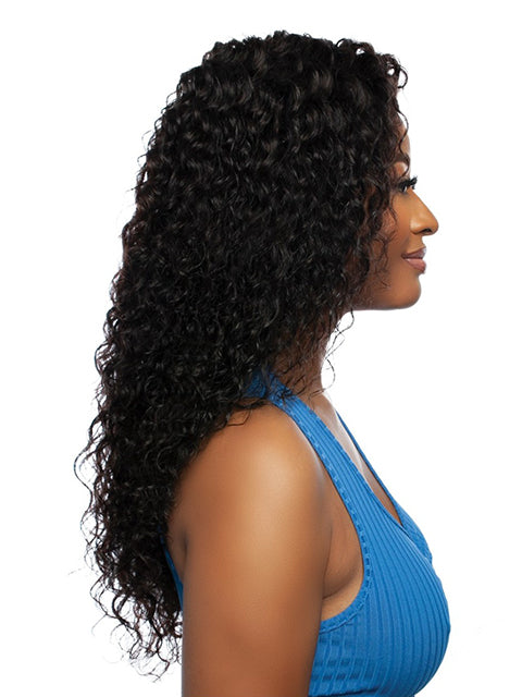 Mane Concept 100% Unprocessed Human Hair Trill 13x4 HD Lace Wig - TRE2164 DEEP WAVE 24