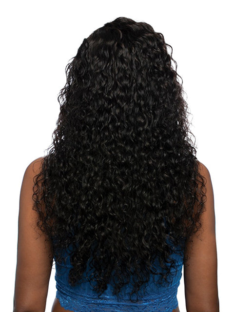 Mane Concept 100% Unprocessed Human Hair Trill 13x4 HD Lace Wig - TRE2164 DEEP WAVE 24