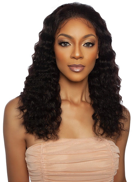 Mane Concept Trill 11A Human Hair HD Pre-Plucked Hairline Lace Front Wig - TRMP205 DREAM CURL 20