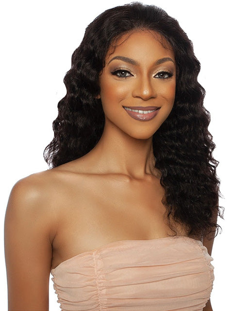 Mane Concept Trill 11A Human Hair HD Pre-Plucked Hairline Lace Front Wig - TRMP205 DREAM CURL 20