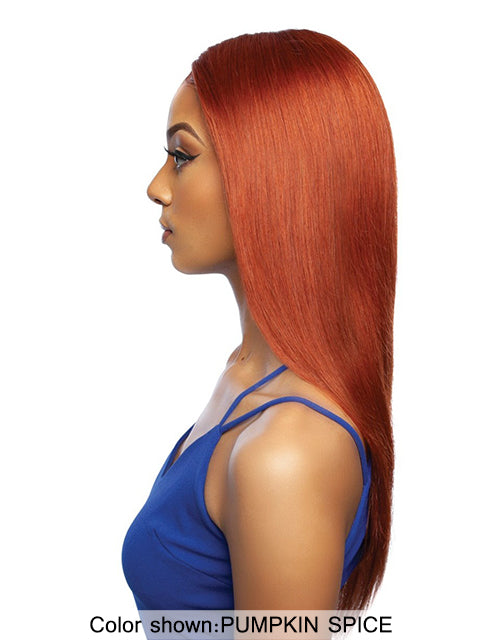 Mane Concept Trill 13A Human Hair HD Pre-Colored Lace Front Wig - TROC210 13A PUMPKIN SPICE STRAIGHT