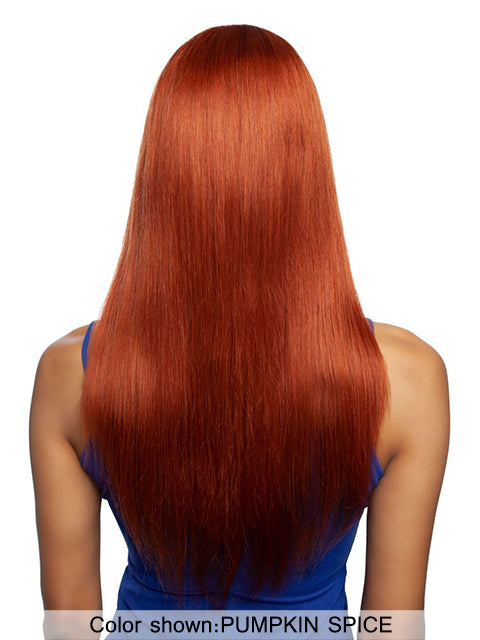 Mane Concept Trill 13A Human Hair HD Pre-Colored Lace Front Wig - TROC210 13A PUMPKIN SPICE STRAIGHT
