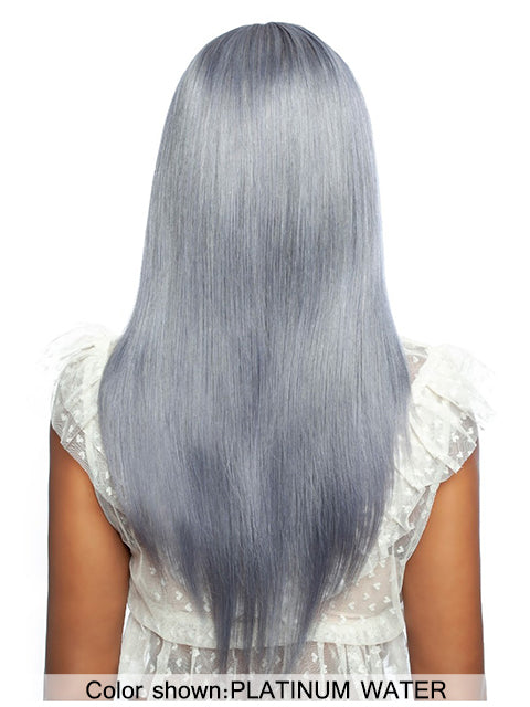 Mane Concept Trill 13A Human Hair HD Pre-Colored Lace Front Wig - TROC212 13A PLATINUM WATER STRAIGHT