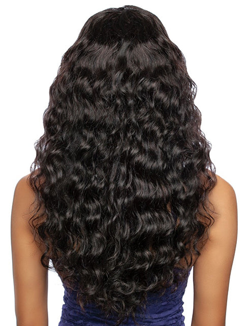 Mane Concept Trill 13A 100% Unprocessed Human Hair HD Whole Lace Wig - TROH403 DEEP WAVE 20