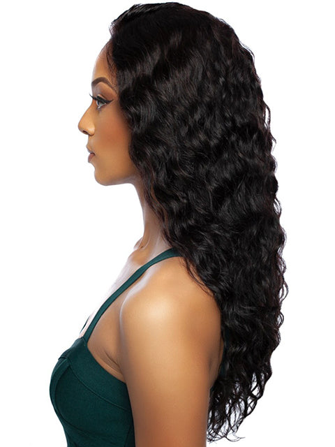 Mane Concept Trill 13A 100% Unprocessed Human Hair HD Whole Lace Wig - TROH404 DEEP WAVE 24