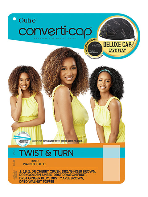 Outre Converti Cap Wet and Wavy Premium Synthetic Wig - TWIST & TURN