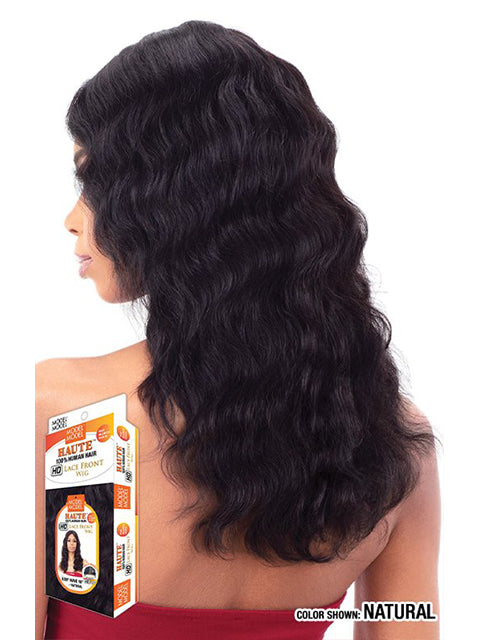Model Model Haute 100% Human Hair HD Lace Frontal Wig - BODY WAVE 18