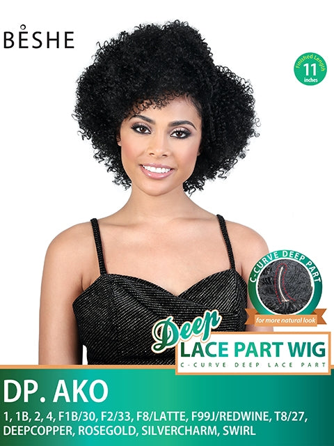Beshe Curve Deep Part Lace Front Wig - DP.AKO