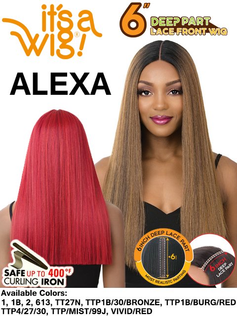 Its a Wig 6 Deep Lace Part Wig - ALEXA