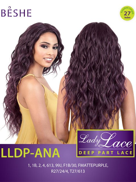 Beshe Lady Lace Deep Part Wig - LLDP ANA