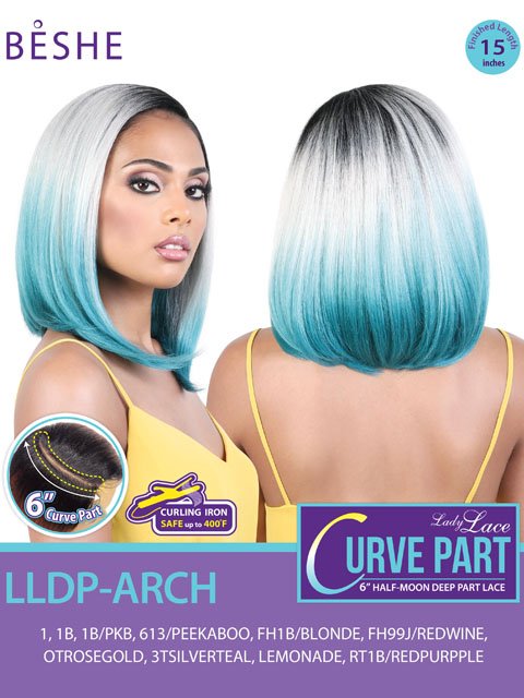 Beshe Lady Lace Curve Deep Part Lace Wig - LLDP ARCH