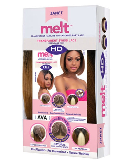 Janet Collection HD Melt Extended Part Lace Front Wig  - AVA