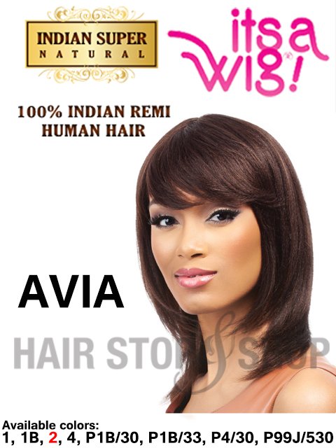 Its a Wig Indian Remi Human Hair Wig - AVIA