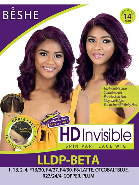 Beshe Heat Resistant Slayable Edges HD Invisible Lace Wig - LLDP BETA