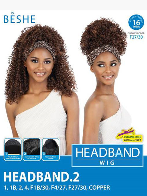 Beshe Hair Premium Synthetic Wig - HEADBAND.2