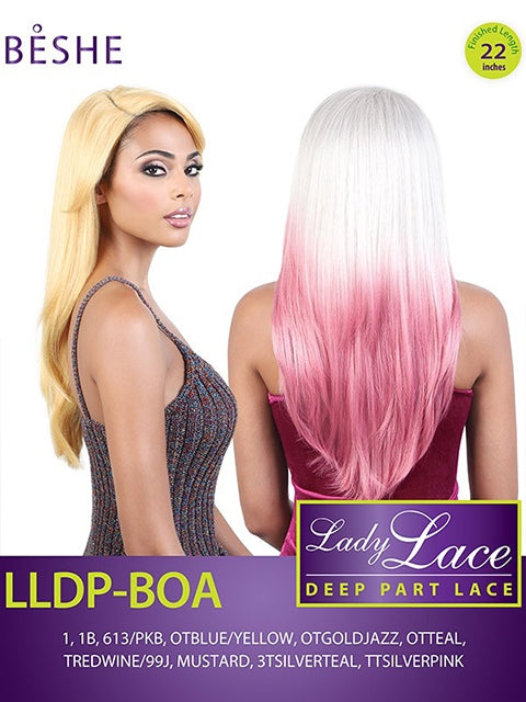 Beshe Lady Lace Deep Part Wig - LLDP BOA